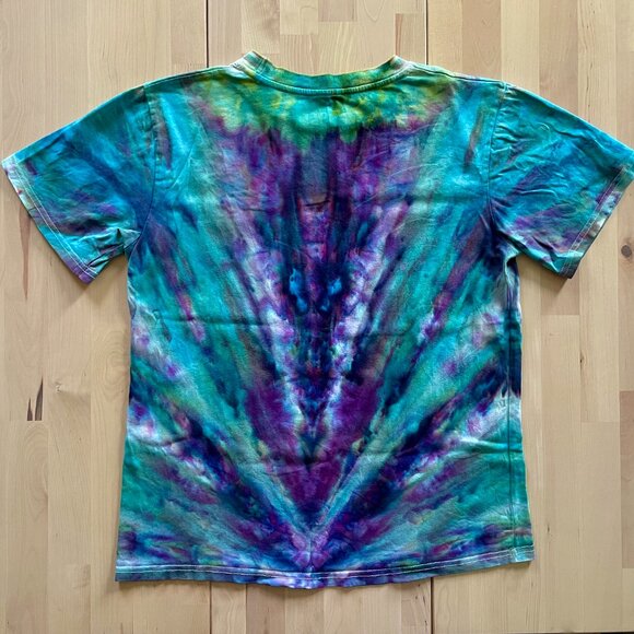 Cool Shirtz Very Cool Unisex Dyed T-Shirt size XS CUSTOM TIE-DYED Cold Ones - Picture 4 of 5